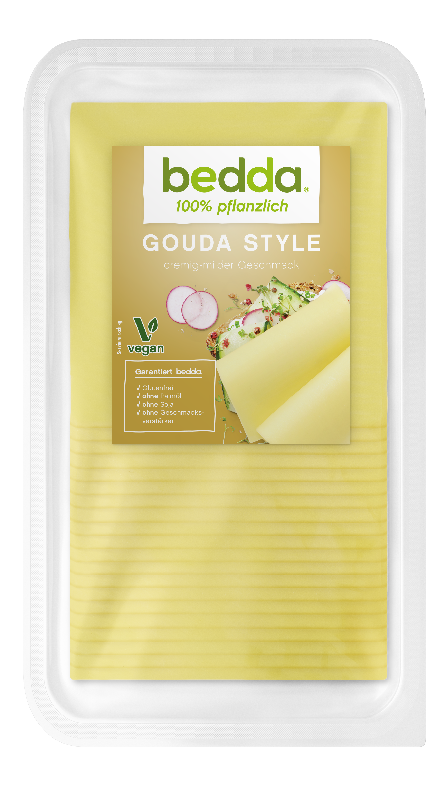 bedda Scheiben Gouda Style in der 500-g-Packung