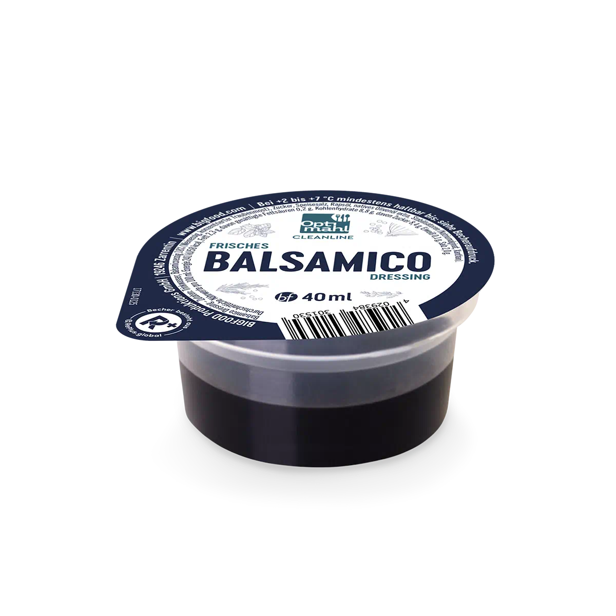 Balsamico Dressing von Optimahl Cleanline im 40-ml-Becher